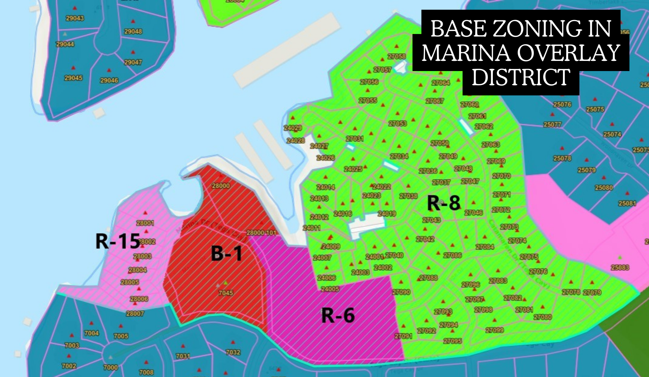 Base Zoning Marina Overlay District