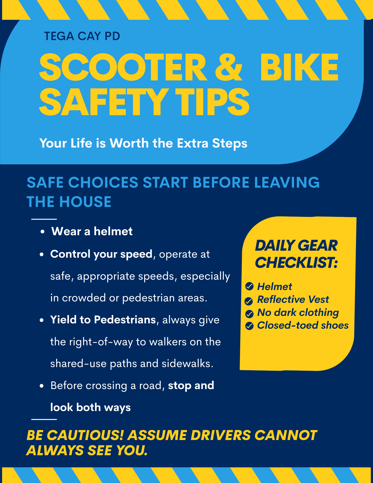 Scooter and Bike Safety Tips
